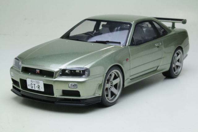 Nissan Skyline GT-R (R34) 1999, light green