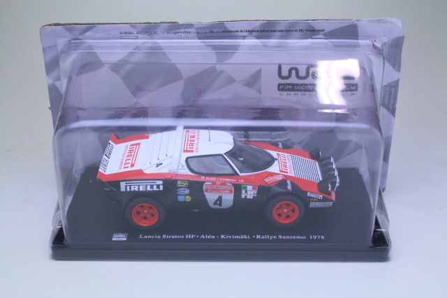 Lancia Stratos HF, San Remo 1978, M.Alen, no.4