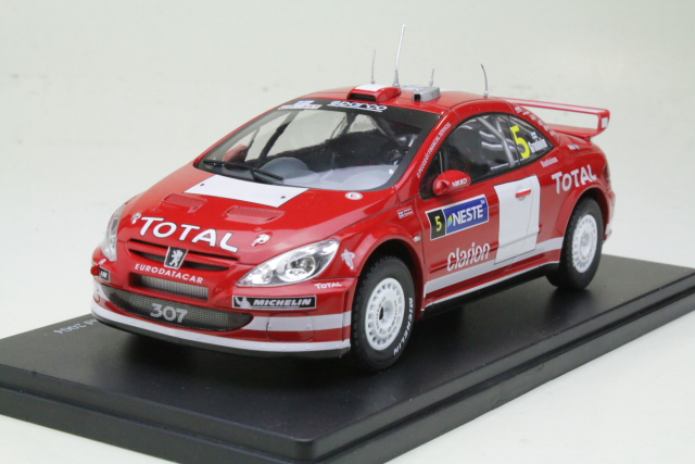 Peugeot 307 WRC, Finland 2004, M.Gronholm, no.5