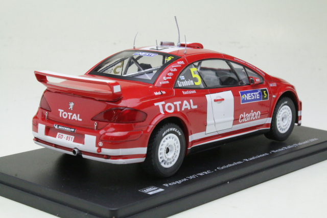 Peugeot 307 WRC, Finland 2004, M.Gronholm, no.5