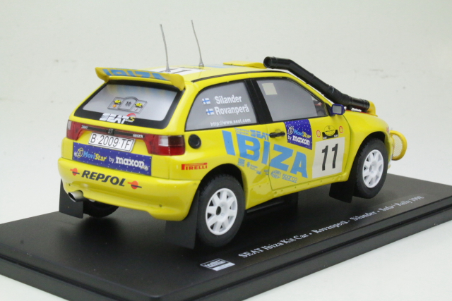 Seat Ibiza Kit Car, Safari 1998, H.Rovanpera, no.11