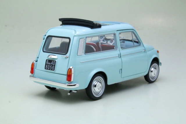 Fiat 500 Giardiniera 1964, vaaleansininen