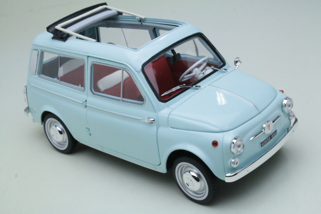 Fiat 500 Giardiniera 1964, vaaleansininen