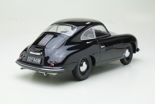 Porsche 356 Coupe 1952, musta - Sulje napsauttamalla kuva