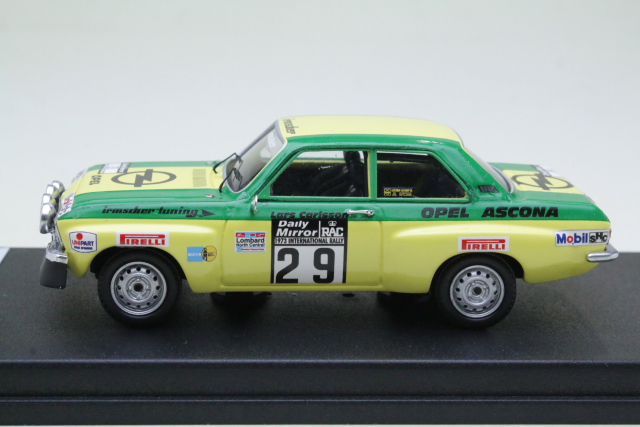 Opel Ascona A, RAC 1973, L.Carlsson/P.Petersen, no.29