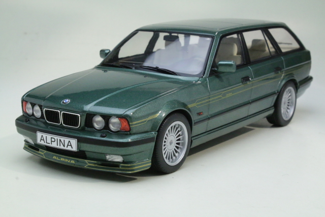 BMW Alpina B10 4,6 (e34) 1991, tummanvihreä - Sulje napsauttamalla kuva