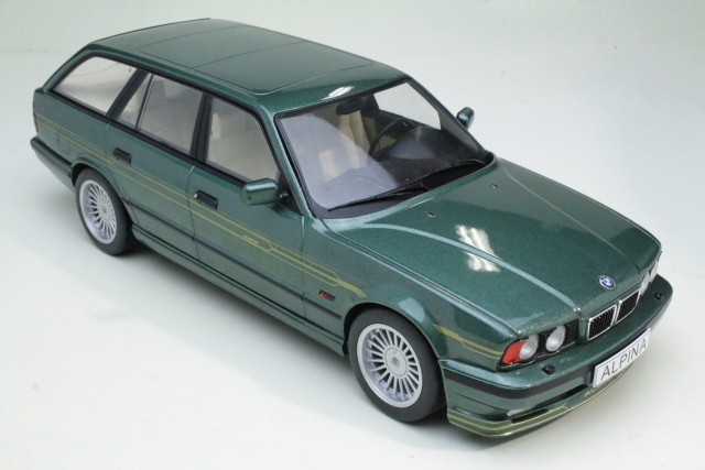 BMW Alpina B10 4,6 (e34) 1991, tummanvihreä - Sulje napsauttamalla kuva