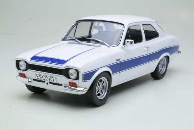 Ford Escort Mk1 RS2000 1973, valkoinen/sininen