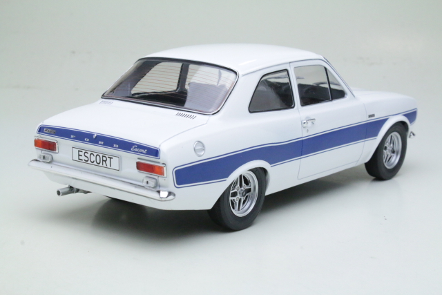 Ford Escort Mk1 RS2000 1973, valkoinen/sininen
