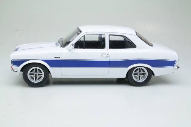 Ford Escort Mk1 RS2000 1973, valkoinen/sininen