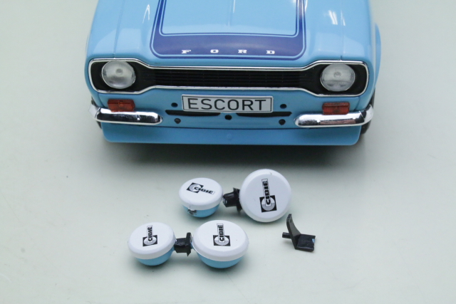 Ford Escort Mk1 RS2000 1973, vaaleansininen (B-LAATU)
