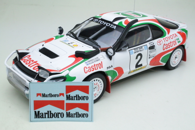 Toyota Celica Turbo 4WD ST185, Safari 1993, M.Alen, no.2