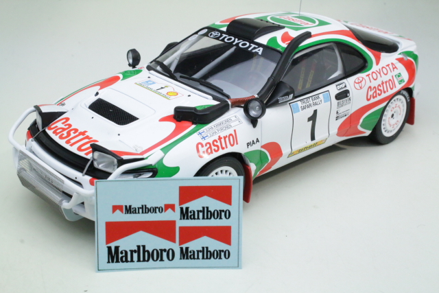 Toyota Celica Turbo 4WD ST185, Safari 1993, J.Kankkunen, no.1