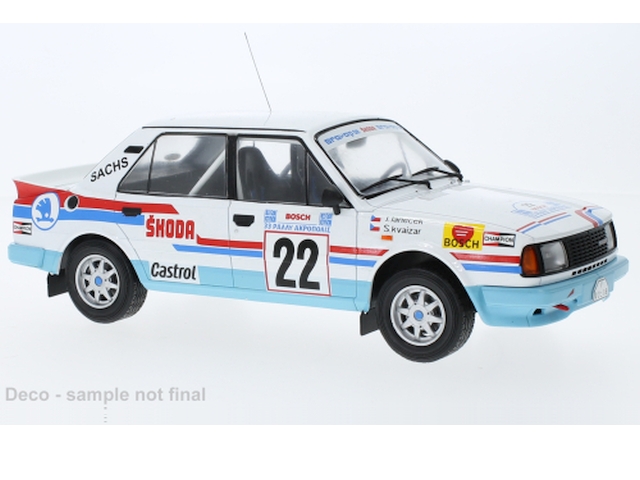 Skoda 130 LR, Acropolis 1986, S.Kvaizar, no.22