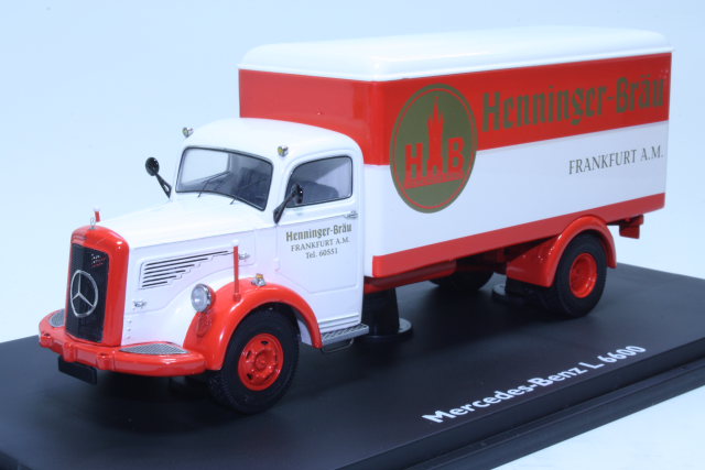Mercedes L6600 "Henninger-Bräu", white/red