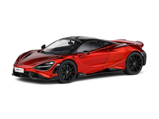 McLaren 765LT V8 BiTurbo 2020, punainen