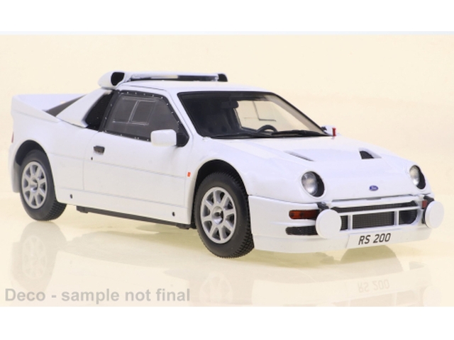 Ford RS200 1984, valkoinen - Sulje napsauttamalla kuva