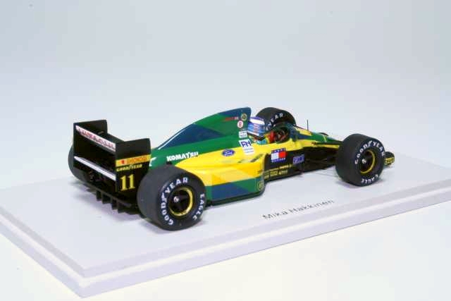Lotus 102D, 6th. Mexico GP 1992, M.Häkkinen, no.11
