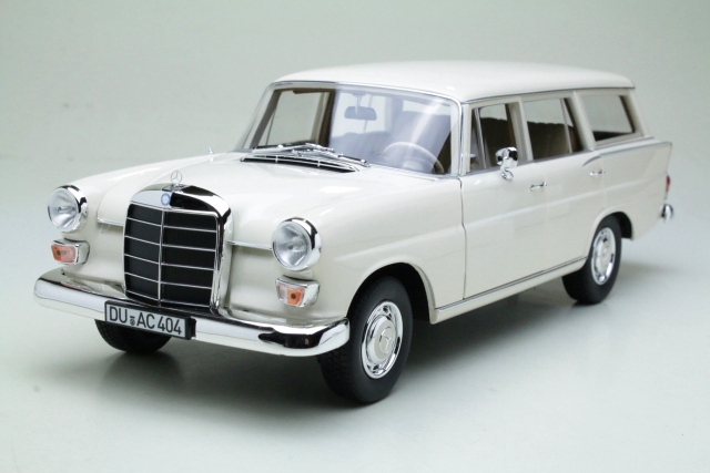 Mercedes 200 Universal 1966, valkoinen