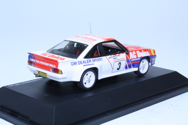 Opel Manta B 400 "AC Delco", Manx Rally 1984, J. McRae, no.3