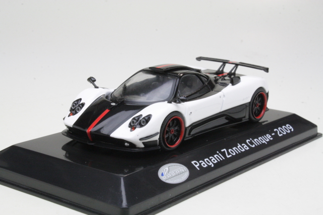 Pagani Zonda Cinque 2009, white/black