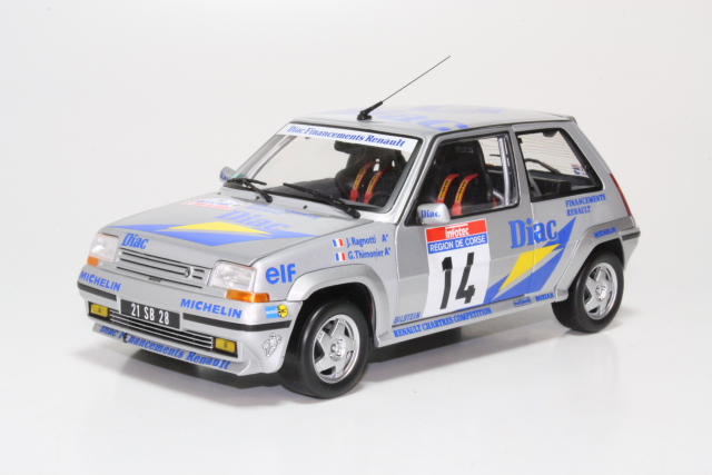Renault 5 GT Turbo, Tour de Corse 1990, J.Ragnotti, no.1
