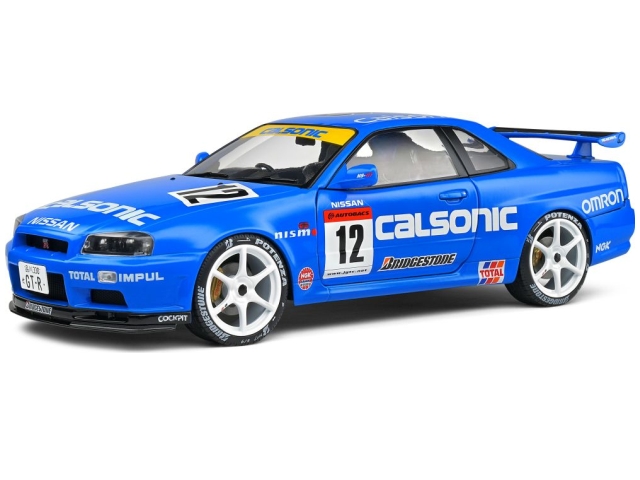 Nissan GT-R (R34) Streetfighter Calsonic Tribute 2000, blue