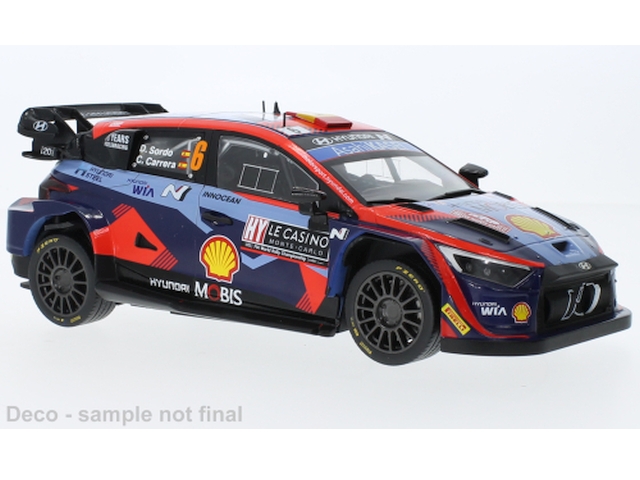 Hyundai i20 N, Rally1, Monte Carlo 2023, D.Sordo, no.6