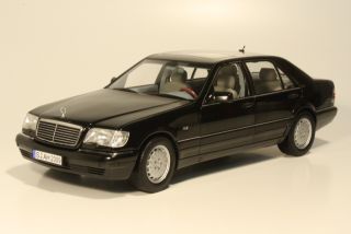 Mercedes S600 (w140) 1997, musta - Sulje napsauttamalla kuva