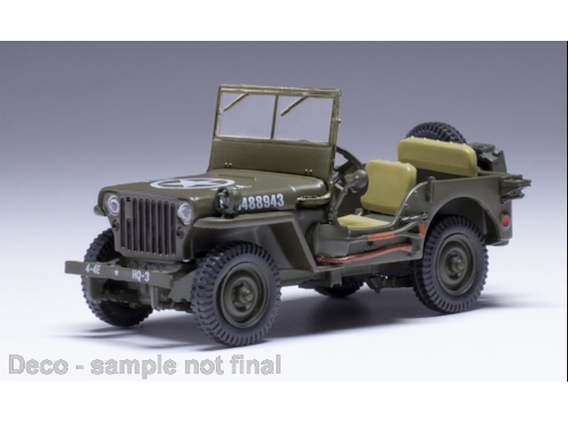 Jeep Willys MB 1973, green
