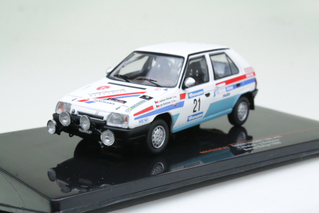 Skoda Favorit 136L, Barum Rally 1990, L.Krecek, no.21