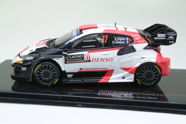 Toyota GR Yaris Rally1, Monte Carlo 2023, S.Ogier, no.17