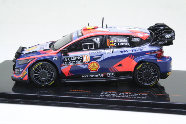 Hyundai i20 N Rally1, Monte Carlo 2023, D.Sordo, no.6