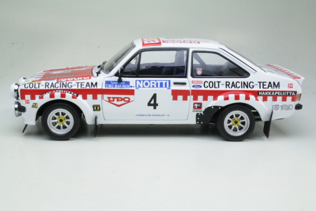 Ford Escort Mk2 RS1800, Finland 1975, T.Mäkinen, no.4 - Sulje napsauttamalla kuva