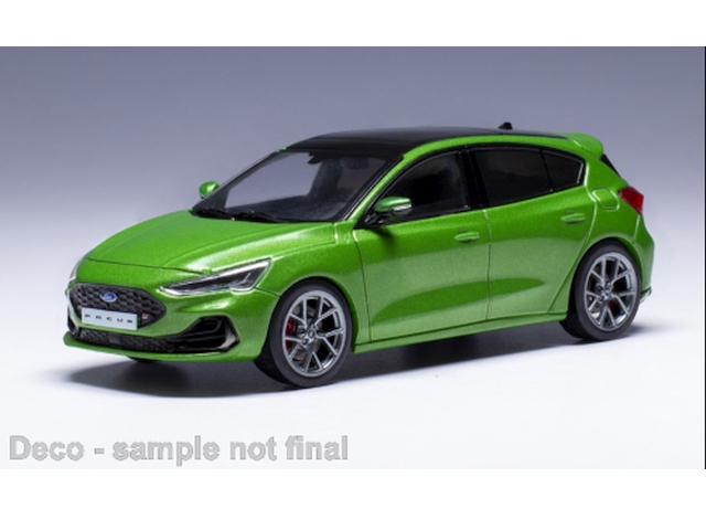 Ford Focus ST 2022, vihreä - Sulje napsauttamalla kuva