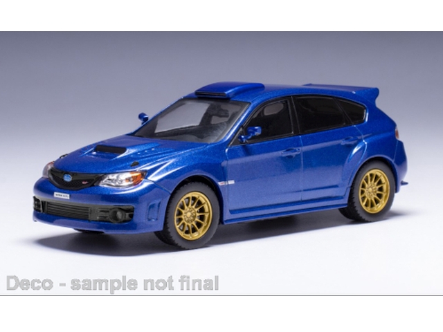 Subaru Impreza WRC STi 2009, sininen - Sulje napsauttamalla kuva