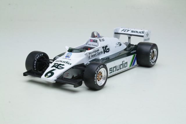 Williams FW08, World Champion 1982, K.Rosberg, no.6