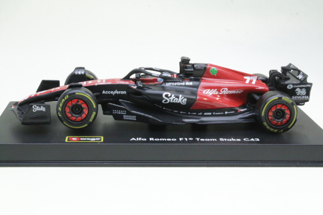Alfa Romeo C43, F1 2023, V.Bottas, no.77 "Signature"