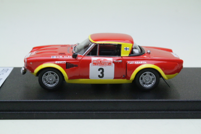 Fiat 124 Abarth, San Remo 1974, M.Alen, no.3