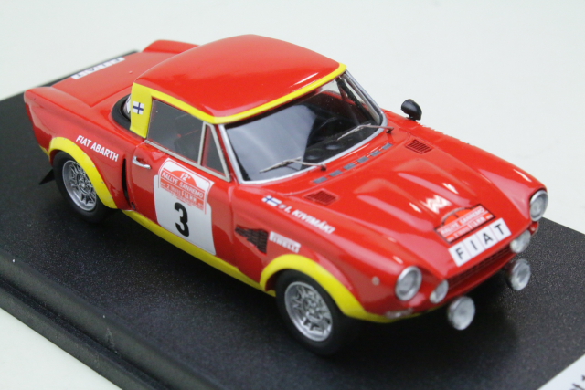Miniature Spark Trofeu DSN166 - Fiat 124 Abarth - Sanremo 1974 - N°12 - Échelle 1/43