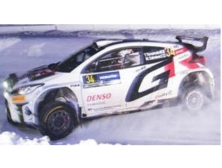 Toyota GR Yaris Rally2, Sweden 2024, Y.Yamamoto/M.Salminen FIN