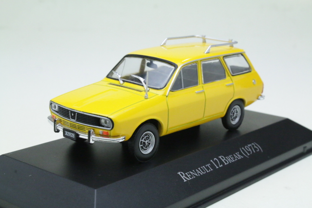 Renault 12 Break 1973, yellow