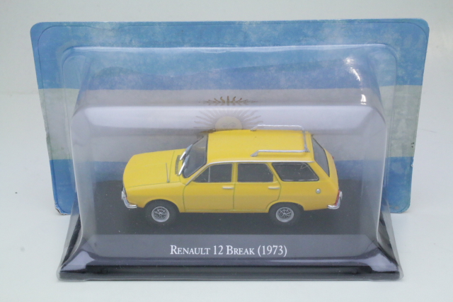 Renault 12 Break 1973, keltainen