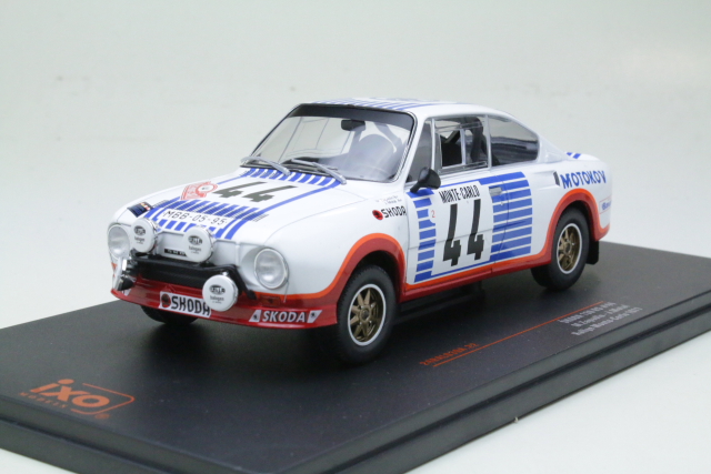 Skoda 130 RS, Monte Carlo 1977, M.Zapadlo/J.Motal, no.44