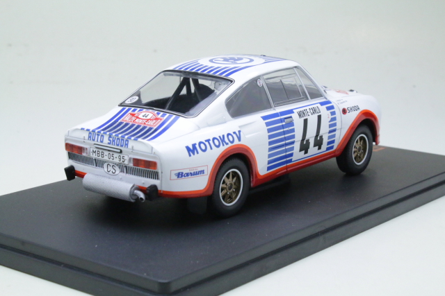 Skoda 130 RS, Monte Carlo 1977, M.Zapadlo/J.Motal, no.44