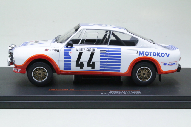 Skoda 130 RS, Monte Carlo 1977, M.Zapadlo/J.Motal, no.44