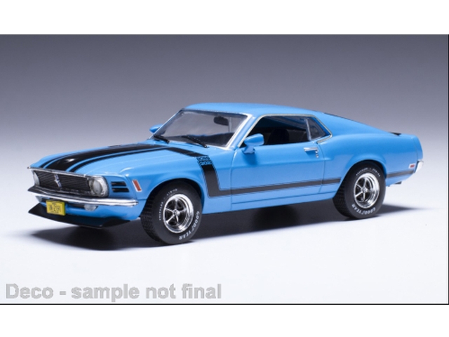 Ford Mustang Boss 302 1970, blue