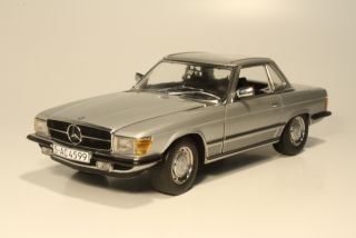 Mercedes 350SL Hard Top 1977, silver