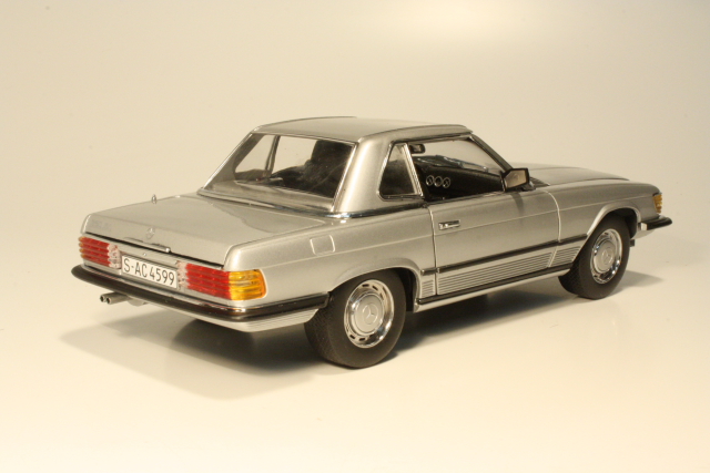 Mercedes 350SL Hard Top 1977, hopea