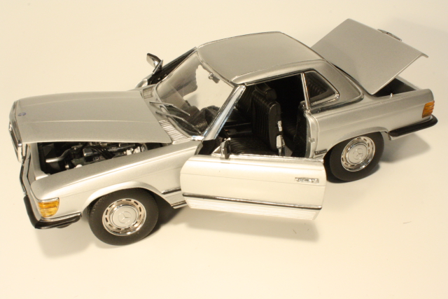 Mercedes 350SL Hard Top 1977, hopea